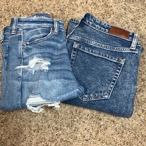 SOLD American eagle and Hollister Jean pack